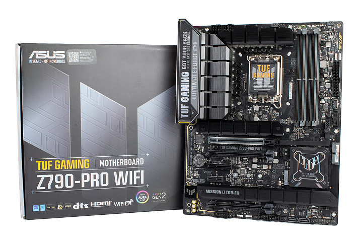 Обзор и тест материнской платы ASUS TUF Gaming Z790-Pro WIFI
