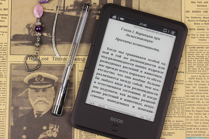 Обзор электронной книги ONYX BOOX Darwin 2. Апогей эволюции