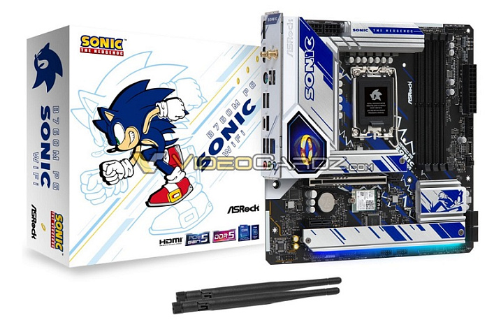 ASRock готовится к запуску материнской платы B760 Sonic WiFi