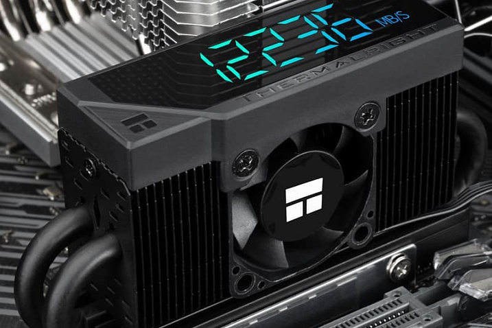 Thermalright представила SSD-кулер HR-10 2280 Pro Digital с ARGB-дисплеем