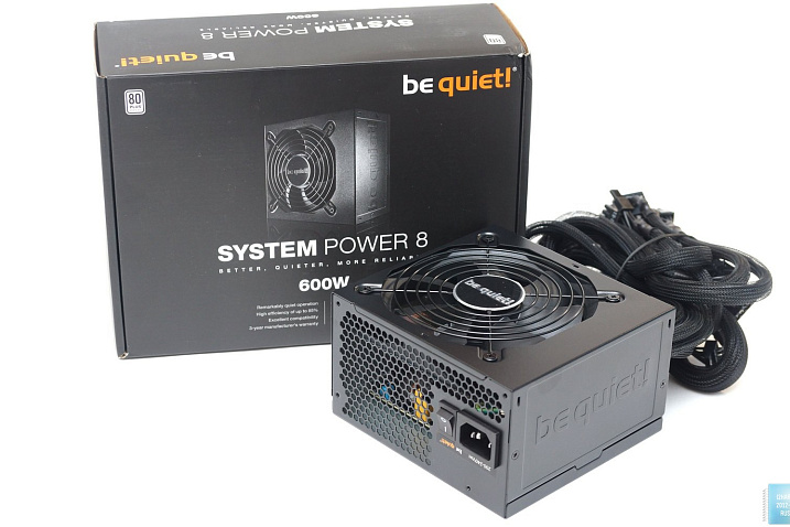 Обзор и тестирование блока питания be quiet! System Power S8 600W
