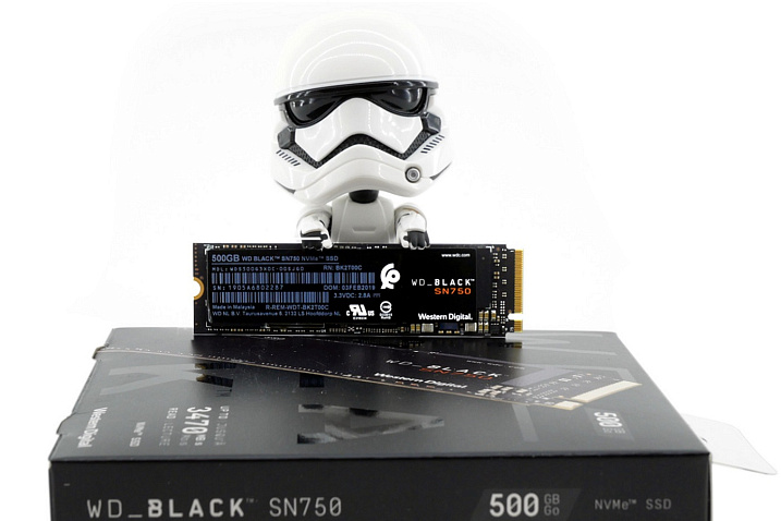 Обзор NVMe-накопителя Western Digital Black SN750 объемом 500 Gb