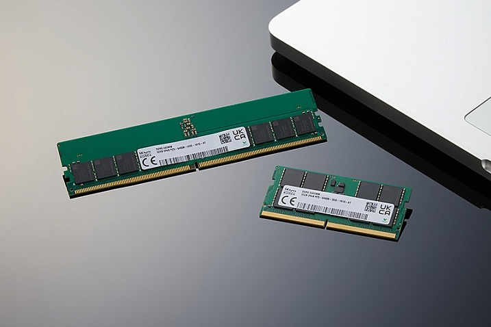 SK hynix представила первые в мире модули памяти DDR5-6400 объемом 32 Гбайта