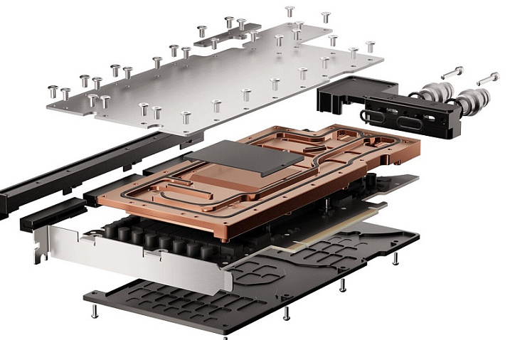 Comino выпустила водоблок для ускорителя NVIDIA H100 PCIe