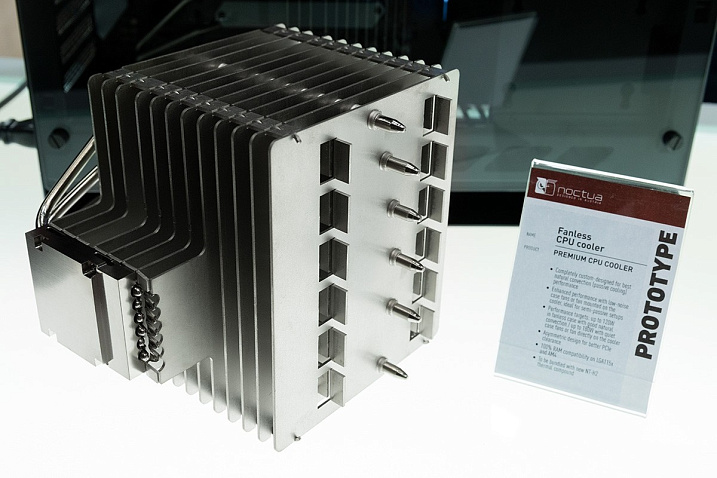 Выход премиального кулера Noctua с пассивным охлаждением перенесен на первый квартал следующего года