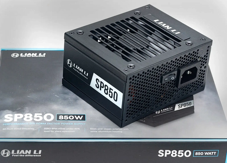 Обзор блока питания Lian Li SFX SP850 Обзор блока питания Lian Li SFX SP850