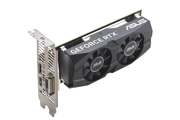 ASUS выпустила низкопрофильную видеокарту GeForce RTX 3050 6GB LP BRK