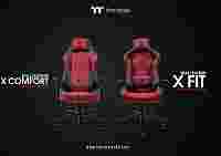 Thermaltake Gaming анонсировала профессиональные игровые кресла X-FIT и X-COMFORT из натуральной кожи