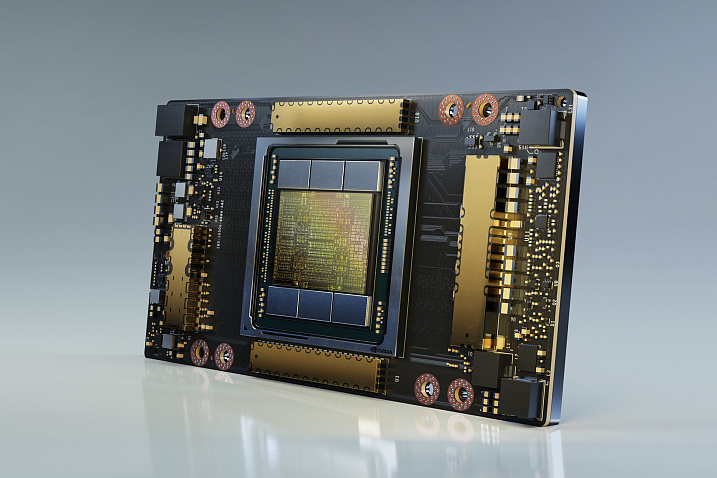 Графический ускоритель NVIDIA A100 впервые был протестирован