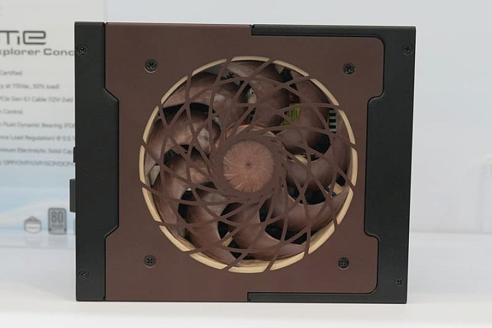 Второе поколение блока питания Seasonic PRIME TX Noctua Edition получило защиту OptiGuard