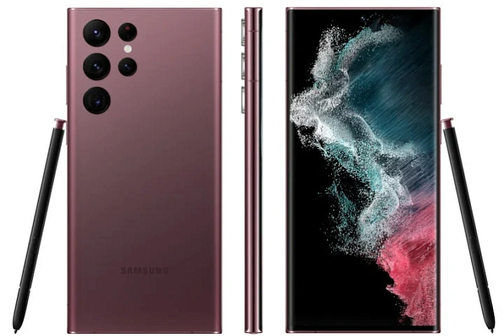 Пресс-рендер Galaxy S22 Ultra попал в Сеть