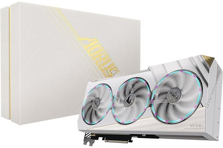 GIGABYTE выпустила премиальную видеокарту AORUS GeForce RTX 4080 SUPER XTREME ICE