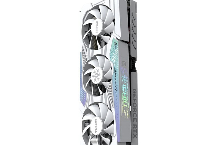 INNO3D выпустила видеокарту GeForce RTX 5060 8GB iChill X3 в чёрном и белом исполнении