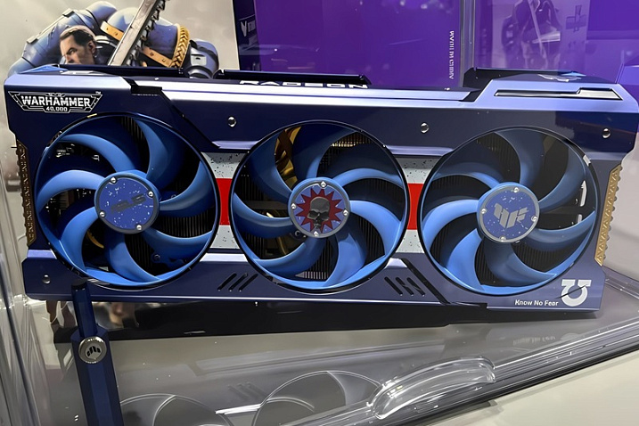 ASUS Radeon RX 7900 XTX Warhammer 40.000: Space Marine 2 Edition выйдет тиражом 20 экземпляров