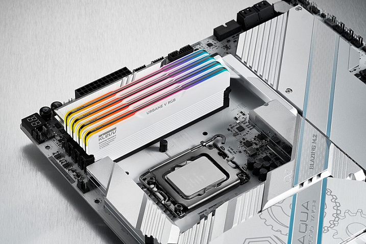 KLEVV показала модули оперативной памяти URBANE V RGB DDR5