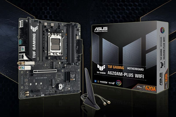 ASUS выпустила шесть материнских плат на основе бюджетного чипсета AMD A620A