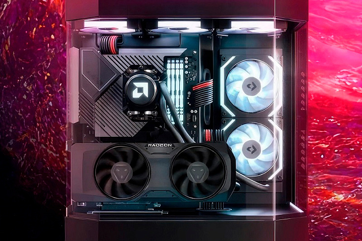 AMD опубликовала референсный дизайн видеокарт Radeon RX 7800 XT и  RX 7700 XT