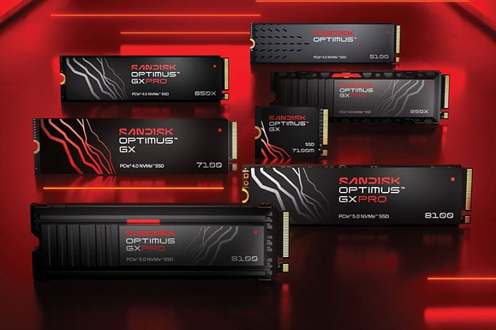 CES 2026: SANDISK отказалась от накопителей серий WD в пользу нового бренда Optimus