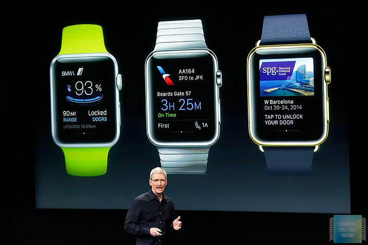 В апреле начнут поставлять Apple Watch