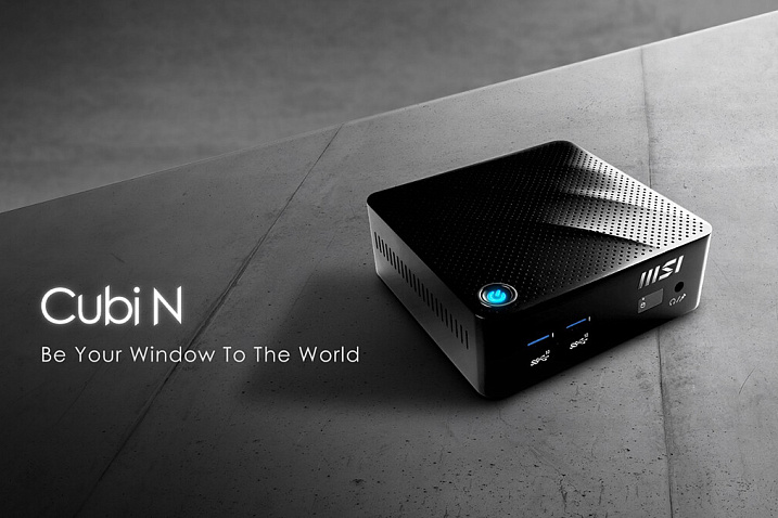 MSI представила мини-ПК Cubi N на базе Intel «Jasper Lake»