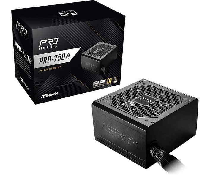 Блок питания ASRock PRO Gold 750W