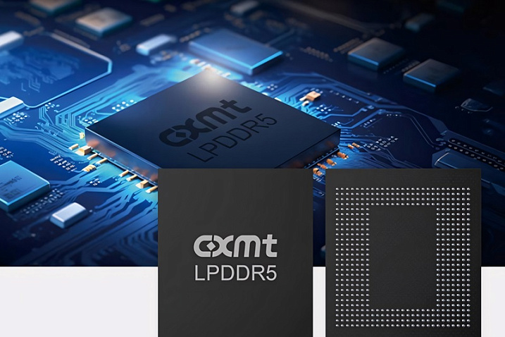 CXMT выпустила первую китайскую оперативную память LPDDR5-6400