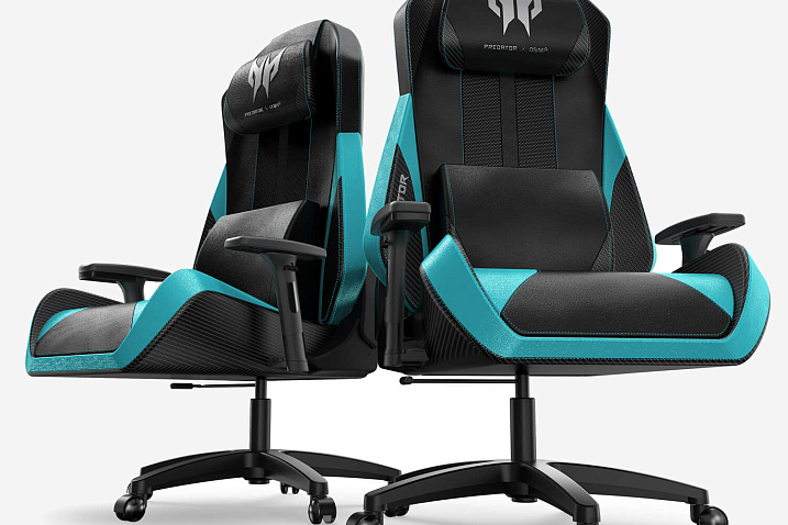 Acer выпустит игровое массажное кресло и энергетик