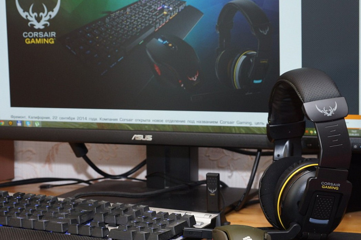 Обзор и тестирование игровой гарнитуры Corsair Gaming H2100 Wireless Dolby 7.1 (EU)