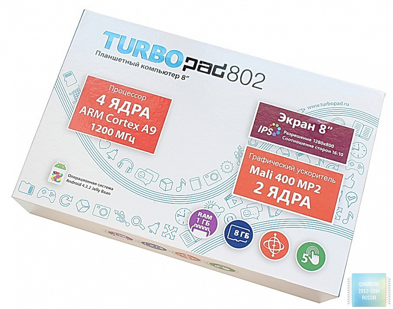 Обзор планшета TurboPad 802