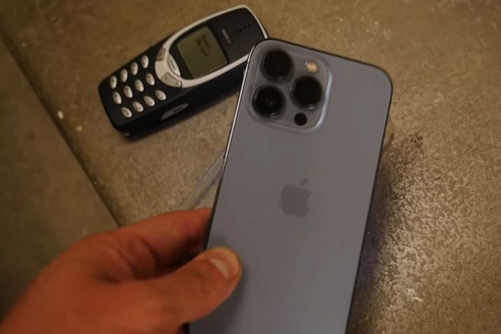 iPhone 13 Pro обошел Nokia 3310 в испытании на прочность