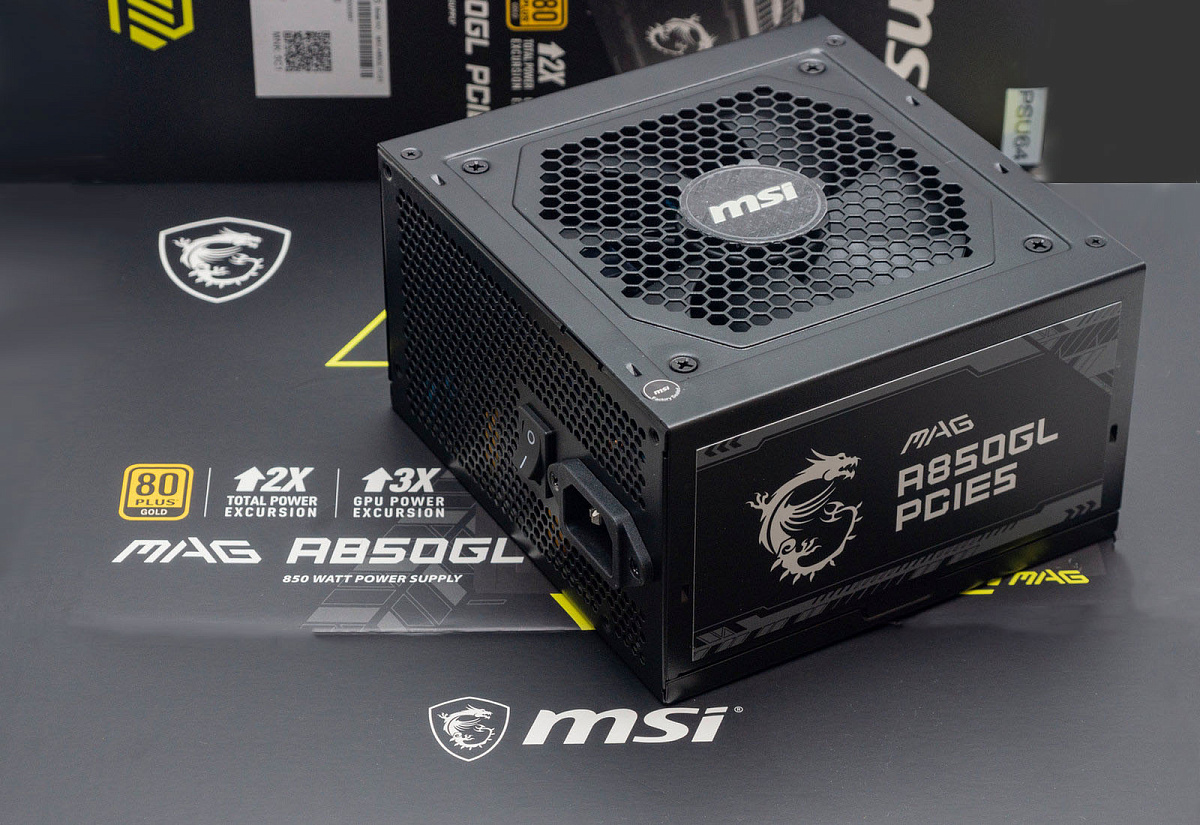 Обзор и тестирование блока питания MSI MAG A850GL — i2HARD