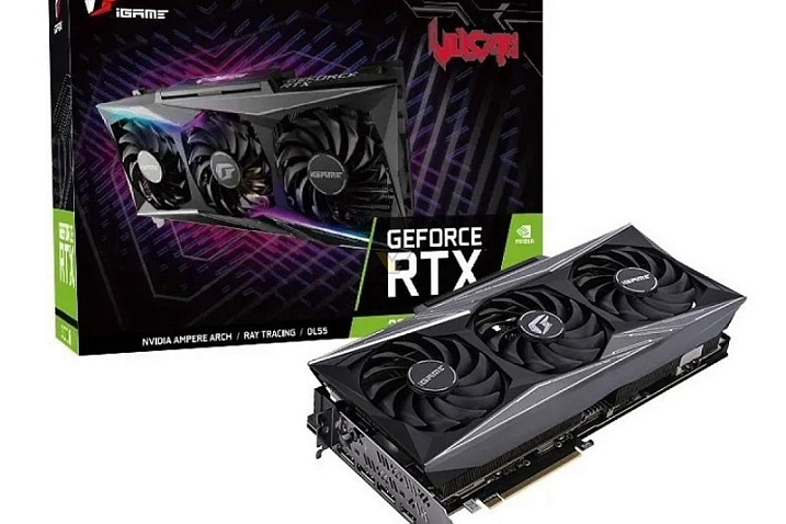Видеокарты Colorful GeForce RTX 3070 Ti с GA102 получили заметно больший теплопакет