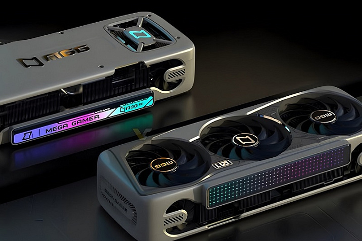 MAXSUN представила видеокарты RTX 4070 Ti и RTX 4080 Mega Gamer с пятью вентиляторами