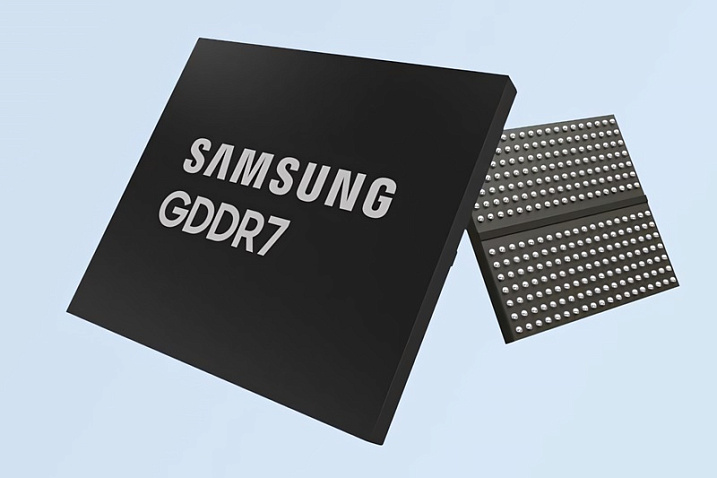 Samsung открыла доступ к страницам GDDR7 со скоростью 28 и 32 Гбит/с