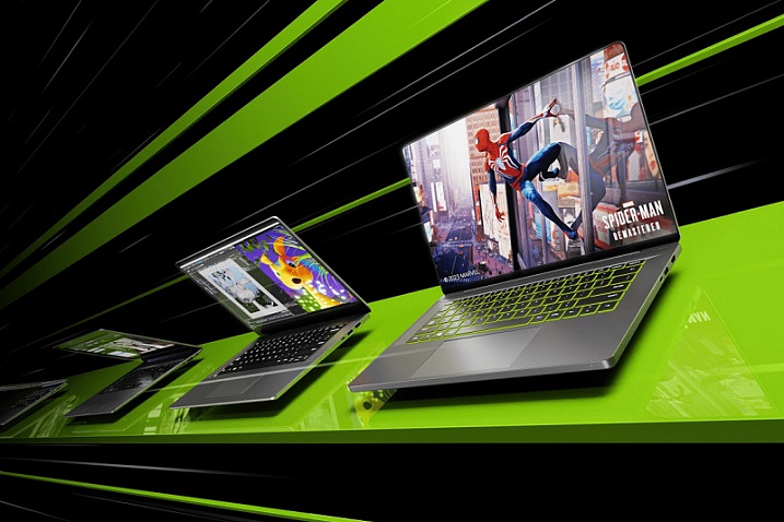 NVIDIA представила семейство мобильных видеокарт GeForce RTX 4000