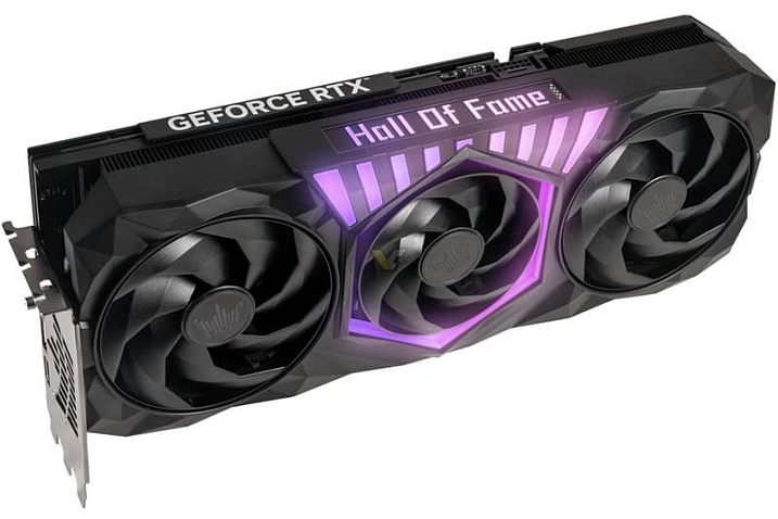 Серия видеокарт GALAX RTX 5000 HOF Gaming будет доступна по всему миру
