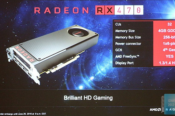 AMD раскрыли характеристики видеокарт Radeon RX 460 и Radeon RX 470