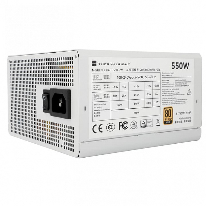Блок питания Thermalright TR-TG550S-W White