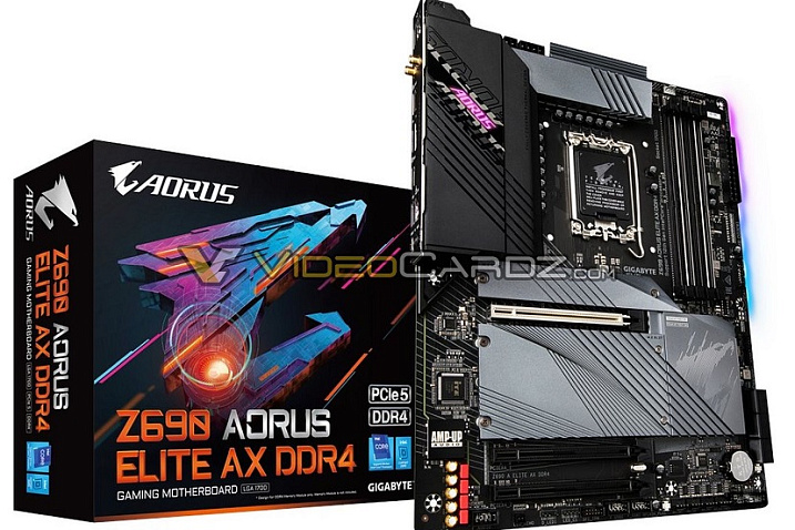 Материнские платы GIGABYTE AORUS Z690 оснащаются белым портом PCI Express 5.0