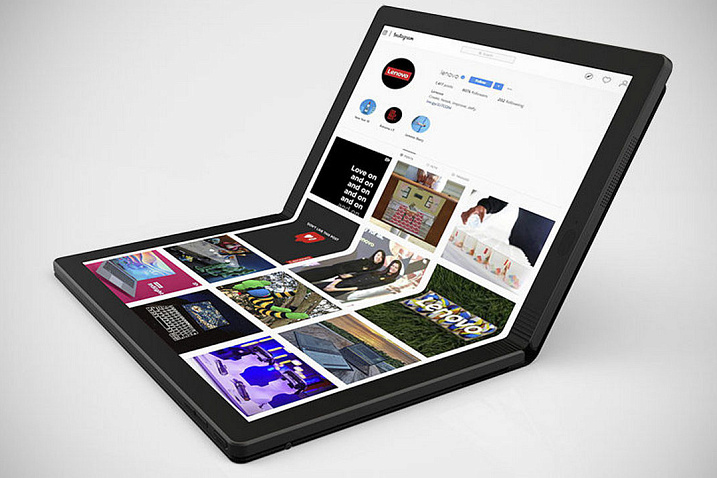 Lenovo начала принимать предзаказы на первый в мире ноутбук с складным дисплеем