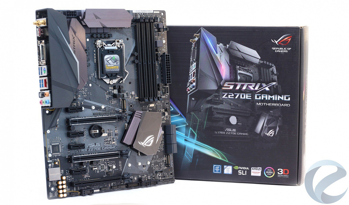 Asus strix z270e gaming обзор