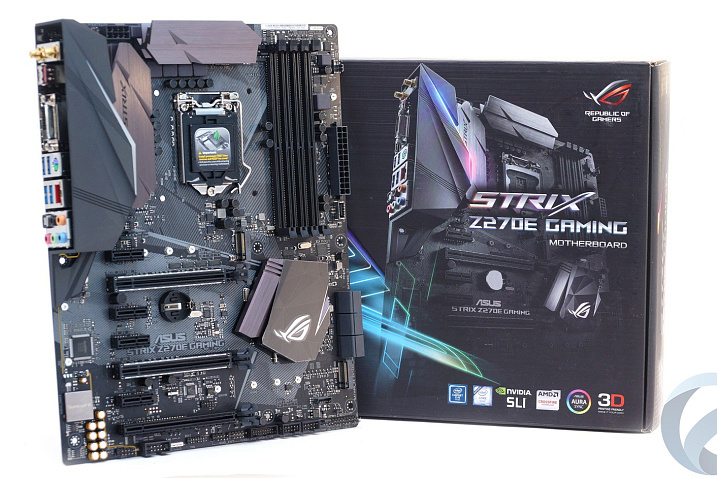 Обзор и тестирование материнской платы ASUS STRIX Z270E Gaming