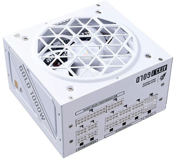 Блок питания 1STPLAYER NGDP Gold 1000W White