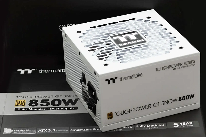 Обзор и тестирование блока питания Thermaltake Toughpower GT 850W Snow