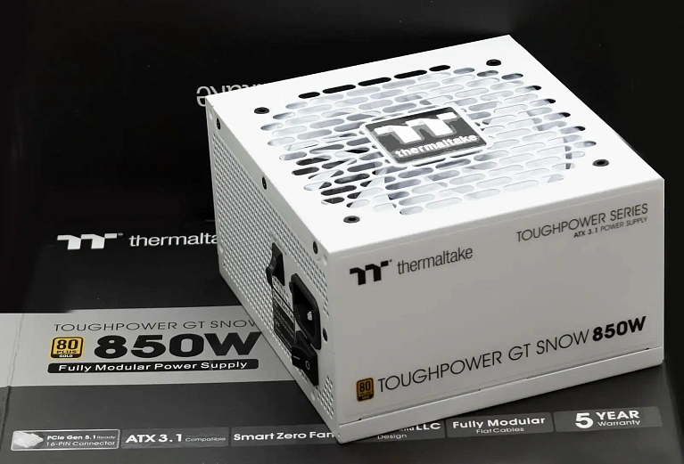 Обзор и тестирование блока питания Thermaltake Toughpower GT 850W Snow Обзор и тестирование блока питания Thermaltake Toughpower GT 850W Snow