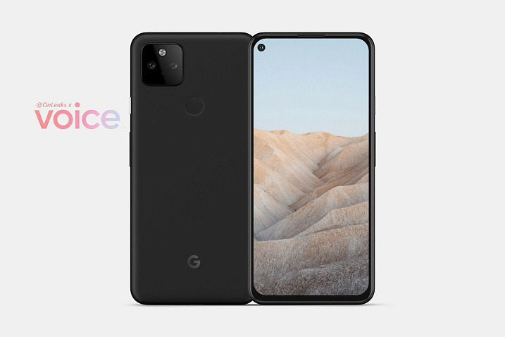 Утечка раскрывает дизайн Google Pixel 5a