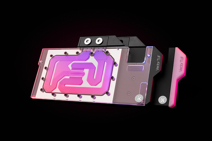 EKWB выпустила водоблок EK-Quantum Vector для видеокарт TUF Gaming Radeon RX 6800/6900 XT