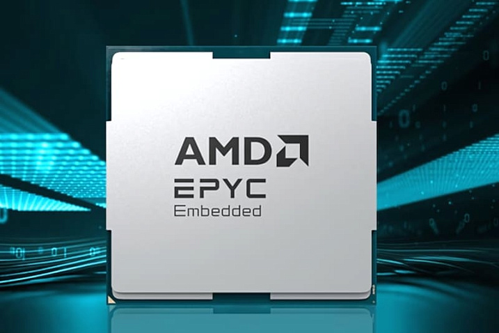 AMD выпустила процессоры EPYC Embedded 9005 для встраиваемых решений