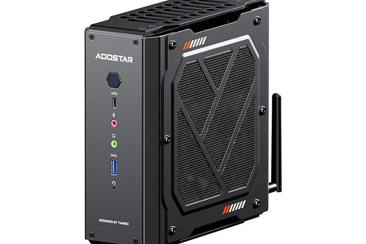 Мини-ПК AOOSTAR Godz оснащён дискретной видеокартой Radeon RX 6600 LE  