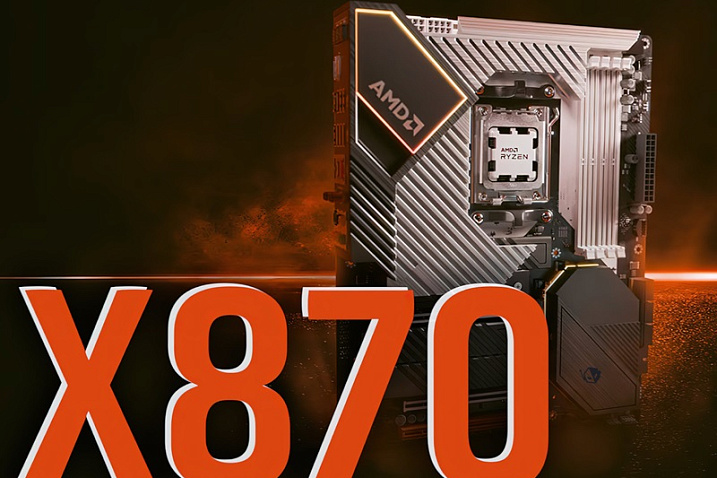 AMD рассказала о наборах системной логики X870 и X870E для Ryzen 9000